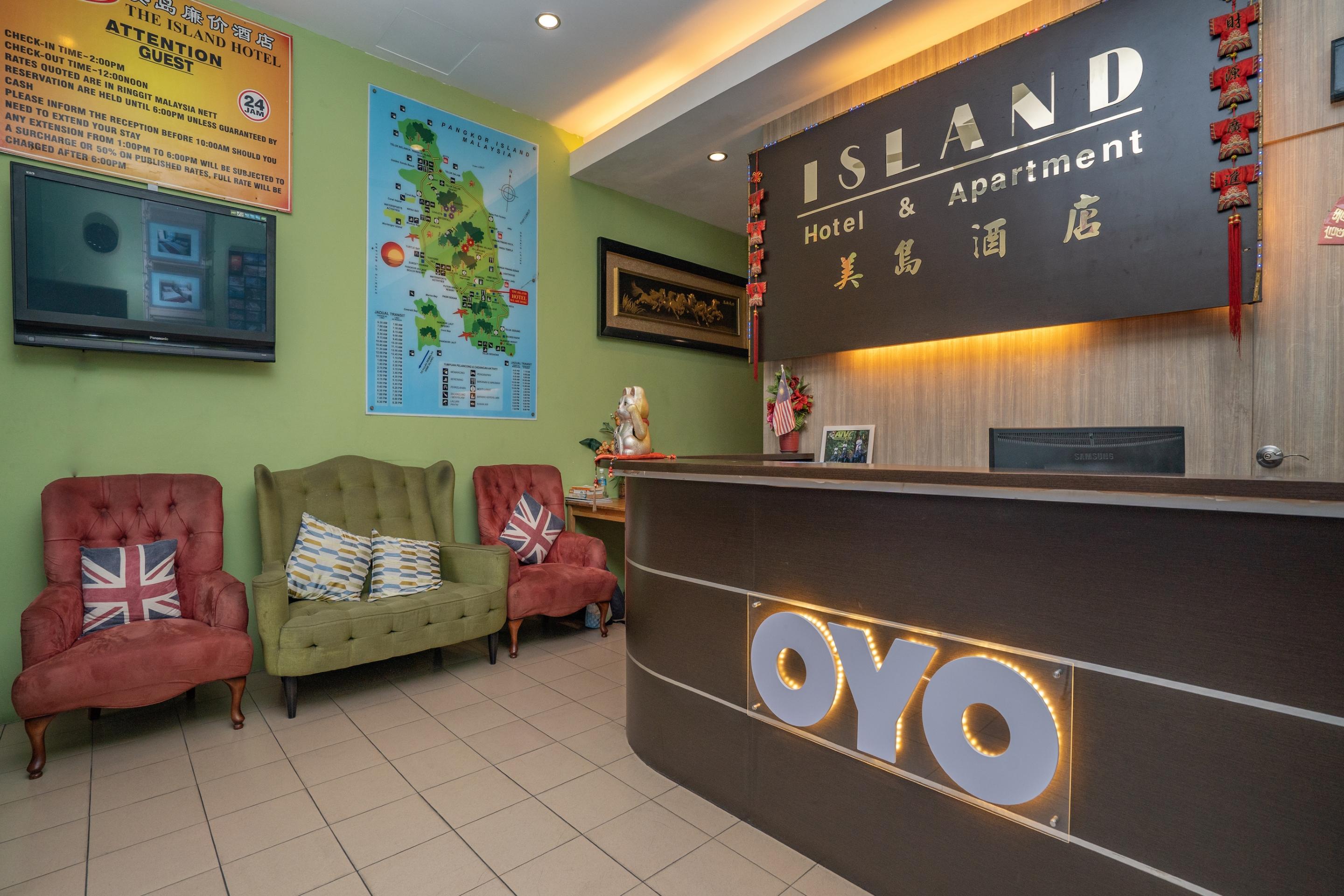 Oyo 44078 The Island Hotel Kampong Pasir Bogak Kültér fotó